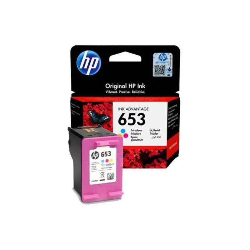 CRT HP 653 encre 3 couleurs MC 60 