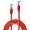 Câble réseau Rouge Cat 6A S FTP LSZH 1m