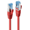 Câble réseau Rouge Cat 6A S FTP LSZH 30m