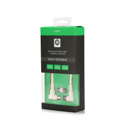 Câble Coaxial mâle femelle Fiches coudé à 90 des 2 côtés 1 50 m