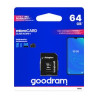 CARTE MICRO SD 64G CLASS 10 HAUTE VITESSE GOODRAM