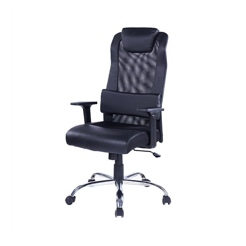 Chaise de bureau pivotante WE reglable en hauteur soutien lomb