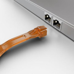 Clé pour bloqueur de port RJ45 orange
