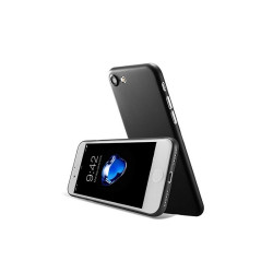 COQUE IPHONE 7 8 SILICONE SOUPLE NOIRE