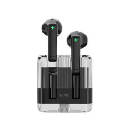 ECOUTEURS STEREO SANS FIL WIWU NOIR CRYSTAL