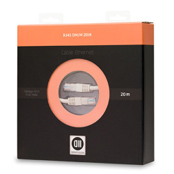 Câble RJ45 droit mâle CAT 6...