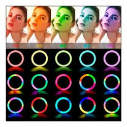 SELFIE PRO RING LIGHT TIK TOK 30 CM COULEUR PIED