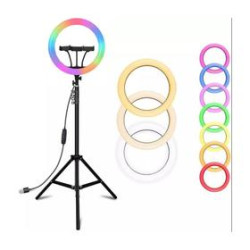 SELFIE PRO RING LIGHT TIK TOK 30 CM COULEUR PIED