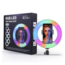 SELFIE PRO RING LIGHT TIK TOK 30 CM COULEUR PIED