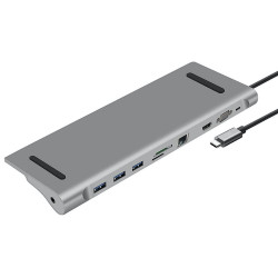 HUB USB C HEDEN 10 PORTS...