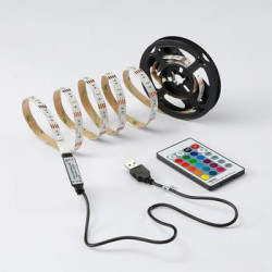 Kit Ruban LED RGB 2m en USB...