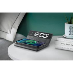 MUSE M 168WI REVEIL CHARGEMENT PAR INDUCTION NOIR