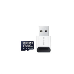 CARTE MEMOIRE SAMSUNG 128 Go MICRO SD PRO Ultimate avec lecteur 