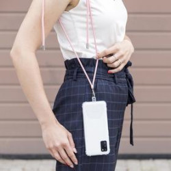 STRAP TOUR DE COU UNIVERSEL ROUGE