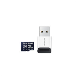 CARTE MEMOIRE SAMSUNG 256 Go MICRO SD PRO Ultimate avec lecteur 