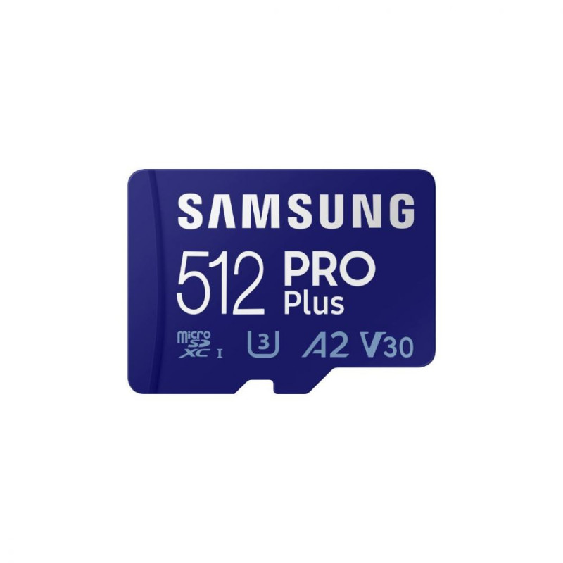 CARTE MEMOIRE SAMSUNG 512 Go MICRO SD PRO PLUS avec lecteur USB 