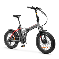 Vélo électrique pliable Argento MiniMax Rouge Moteur Bafang 36V 