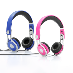 Casque enfant rose 3 à 10 ans pliable réglable ergonomique lim
