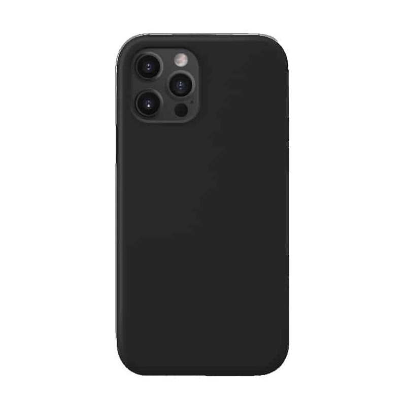 SILICONE IPHONE 12 PRO MAX 6 7P NOIRE