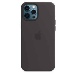 SILICONE IPHONE 12 PRO MAX 6 7P NOIRE