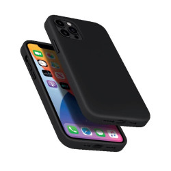 SILICONE IPHONE 12 PRO MAX 6 7P NOIRE