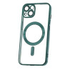COQUE CHROME MAGSAFE IPHONE 15 VERT