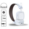 Casque HEDEN Evolution bluetooth filaire blanc
