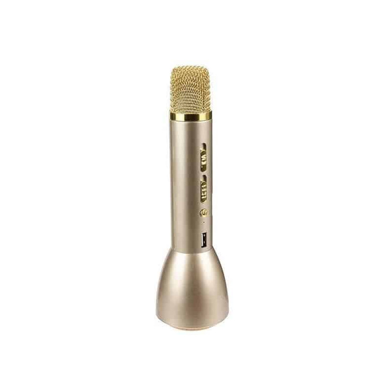 MICRO KARAOKE BLUETOOTH GOLD