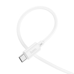 DATA CABLE TYPE C TO TYPE C 60W HOCO X88 BLANC