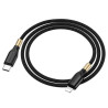 BOROPHONE DATA CABLE TYPE C TO LIGHTNING 20W 3A BX92 NOIR