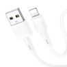 CABLE HOCO X83 LIGHTNING 2 4A CHARGE RAPIDE BLANC