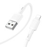 CABLE HOCO X83 LIGHTNING 2 4A CHARGE RAPIDE BLANC