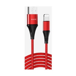DATA CABLE LIGHTNING ROUGE...