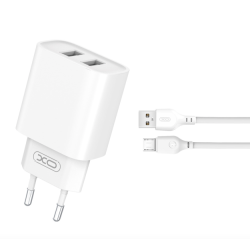 CHARGEUR 2 USB CABLE MICRO...