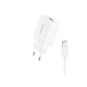 CHARGEUR 1XUSB 10 5W CABLE LIGHTNING FONENG KC210 BLANC