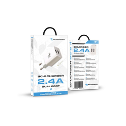 BEE POWER CHARGEUR CABLE LIGHTNING BLANC 2 4A FAST CHARGE