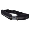Ceinture sport noire en Lycra Waterpoof double poche Universel 