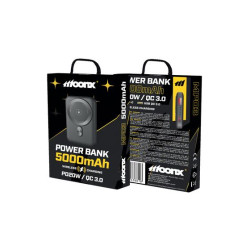 POWER BANK MAGSAFE 5000 MAH NOIRE MOONX