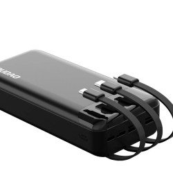 POWER BANK 20000 MAH CABLES NOIR DUDAO