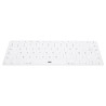 Clavier de protection pour Macbook Blanc Compatible Macbook Air