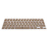 Clavier de protection pour Macbook Or Compatible Macbook Pro 13