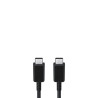 Cable USB C vers USB C longueur 1m charge ultra rapide 45W Col