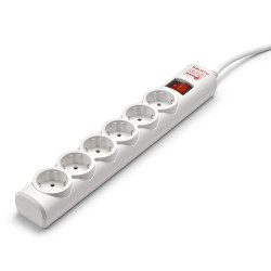 SALICRU Multiprises Parafoudre SPS SAFE 6 Blanc 6 prises Shuko F