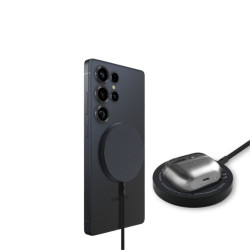 Chargeur sans fil noir 2 en...