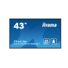 IIYAMA LFD 43 Noir dalle IPS 24 7 4K 3840x2160 16 9 2xHDMI 2xUS