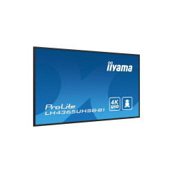 IIYAMA LFD 43 Noir dalle IPS 24 7 4K 3840x2160 16 9 2xHDMI 2xUS
