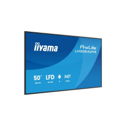 IIYAMA LFD 50 dalle IPS 4K UHD 3840x2160 16 9 24 7 2xHDMI USB C