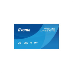 IIYAMA LFD 75 dalle VA 4K...