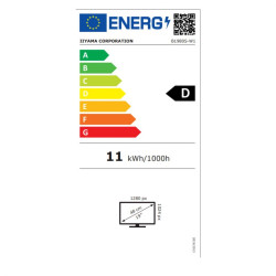 Ecran IIYAMA 19 LED Blanc dalle TN 3ms 5 4 1280x1024 250cd m²