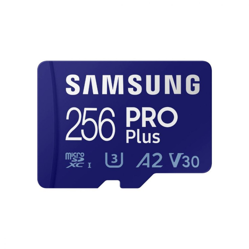 CARTE MEMOIRE SAMSUNG 256 Go MICRO SD PRO PLUS avec lecteur USB 